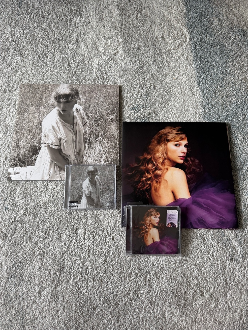 Taylor Swift: "betty's garden" folklore + "Speak Now (Taylor's Version)" vinyls